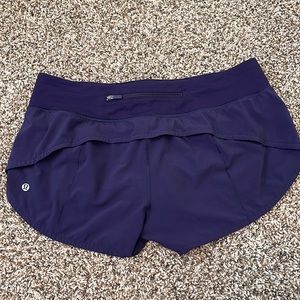 Lululemon Speed Up Short *2.5" Aeon Purple Size 8